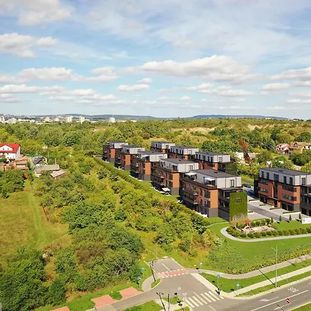 Apartament Wietrznia: Terrace, Garden, and Parking in Prestigious Nature Reserve Area Kielce Exterior photo